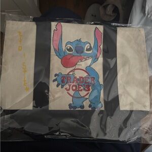 Trader Joe's Stitch mini Tote Bag